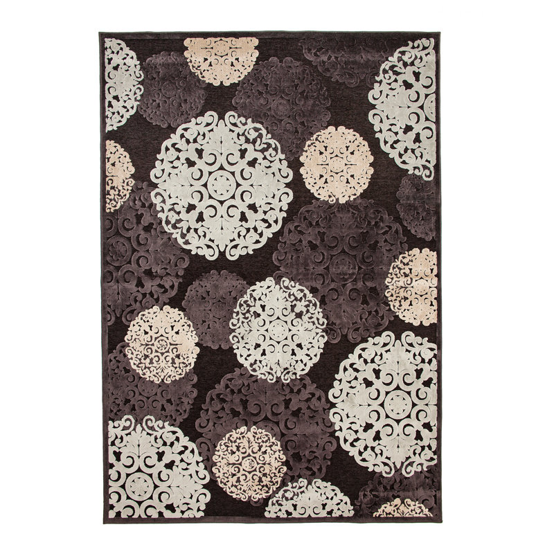Tapis d'intérieur, tapis rectangulaire à motif unique