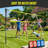 Portable Volleyball Net Set With Adjustable Height & Width (32/26/20 Ft)