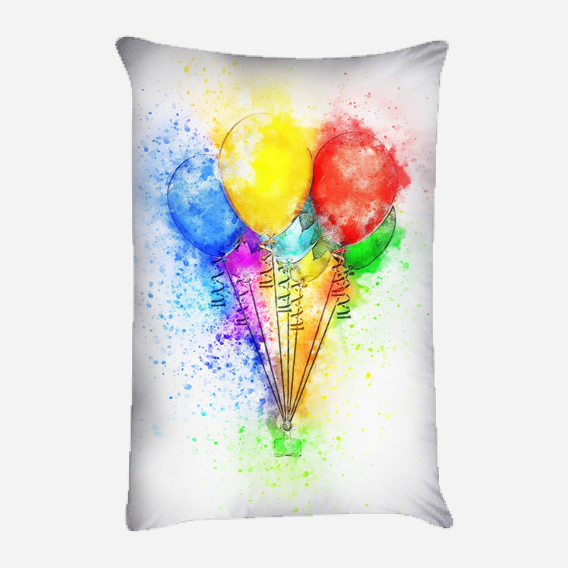 Housse de coussin d'extérieur carré Vanegas, Intérieur , Microsuède