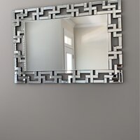 Everly Quinn Pinkston Rectangle Glass Wall Mirror & Reviews - Wayfair Canada