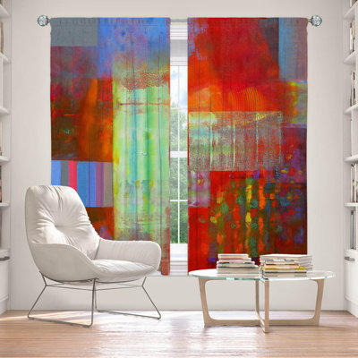 Delaini Room Darkening Curtains / Drapes Pair