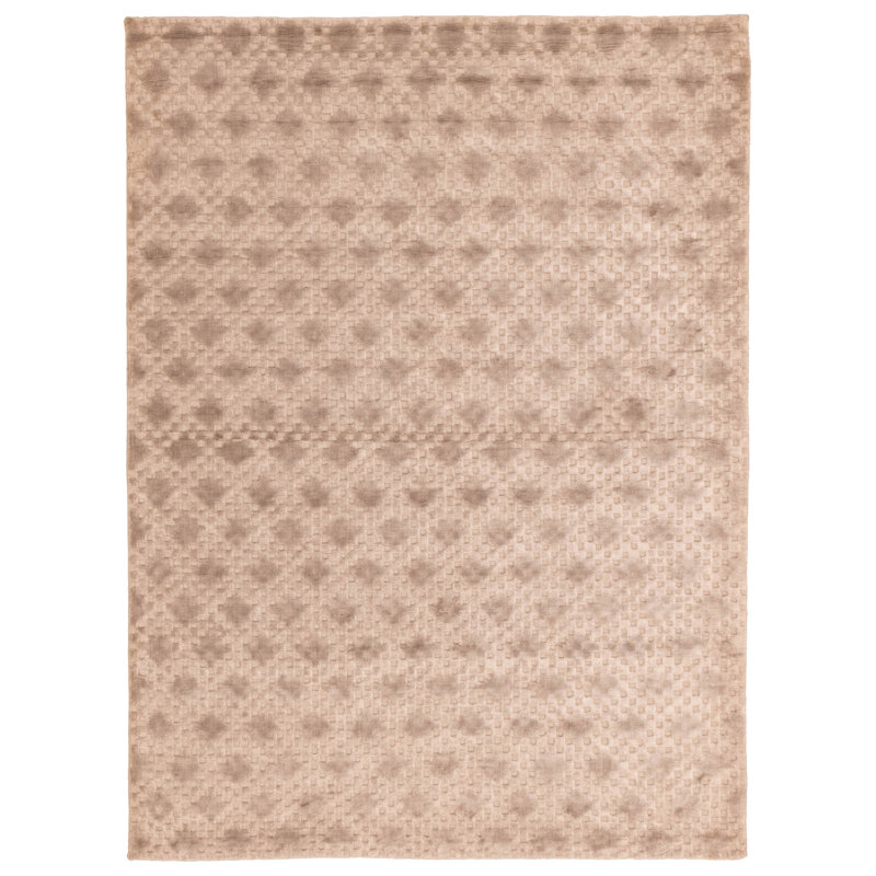 Tapis taupe Loreto 5 pi 8 po x 7 pi 9 po