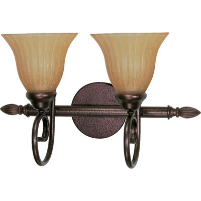 Éclairage pour meuble-lavabo 2 lumières Bowens