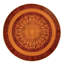 Rosewood Solid Wood Pedestal Dining Table-25656188