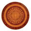 Rosewood Solid Wood Pedestal Dining Table-25656189