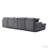 126" Oversized U Shaped Cloud Couch Sectional Sofa with Console,Cup Holder-116743461