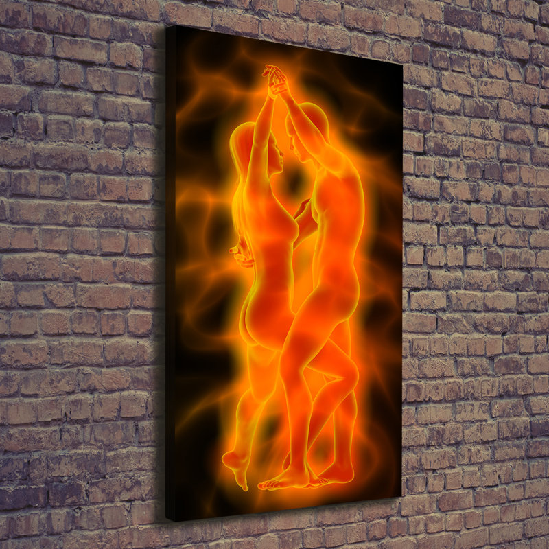 Dancing Couple - Wrapped Canvas Print
