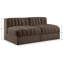 Tissu de performance en velours Rummi 2 pièces Canapé modulaire-1921851399