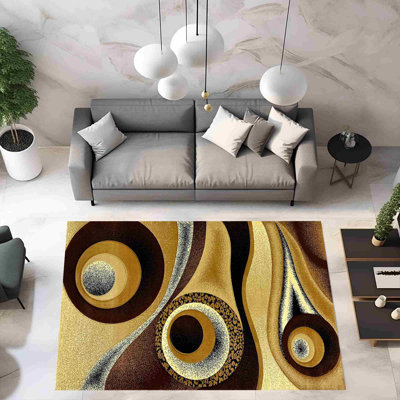 Mccampbell Abstract Area Rug
