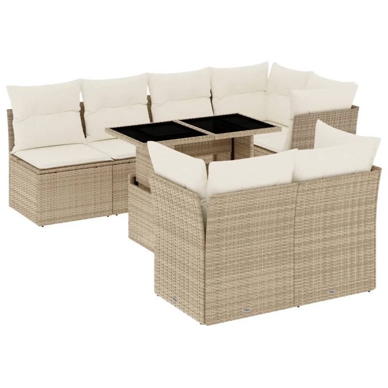 Ensemble de canapé de jardin Vidaxl