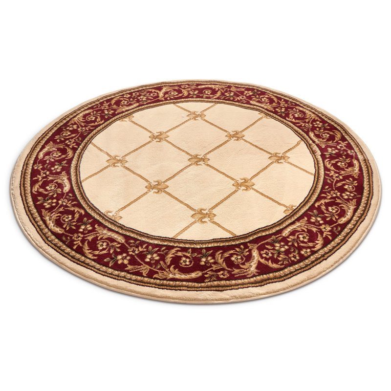 Pickett Oriental Indoor Rug, Round 5'3"