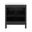 Ensemble de meuble-lavabo 60 po avec lavabo double, ensemble de meuble-lavabo 60 po avec meuble-lavabo double, tablette réglable, portes à fermeture en douceur et tiroir rabattable-1556626603