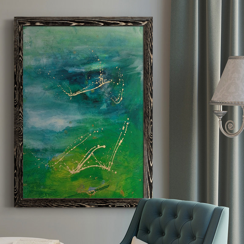 Peaceful Diptych I, H 37,5 po x l 27,5 po x P 1 po, Noir