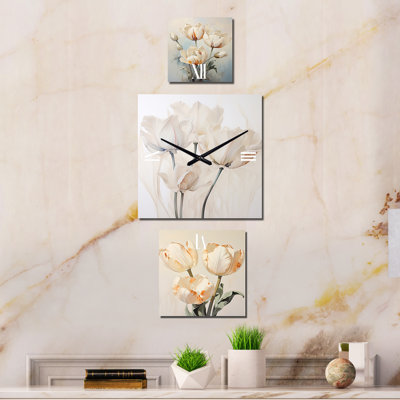 Lyris Metal Wall Clock