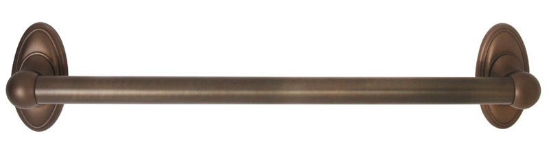 Classic Traditional 19.75'' Grab Bar, Chocolate Bronze, 24"