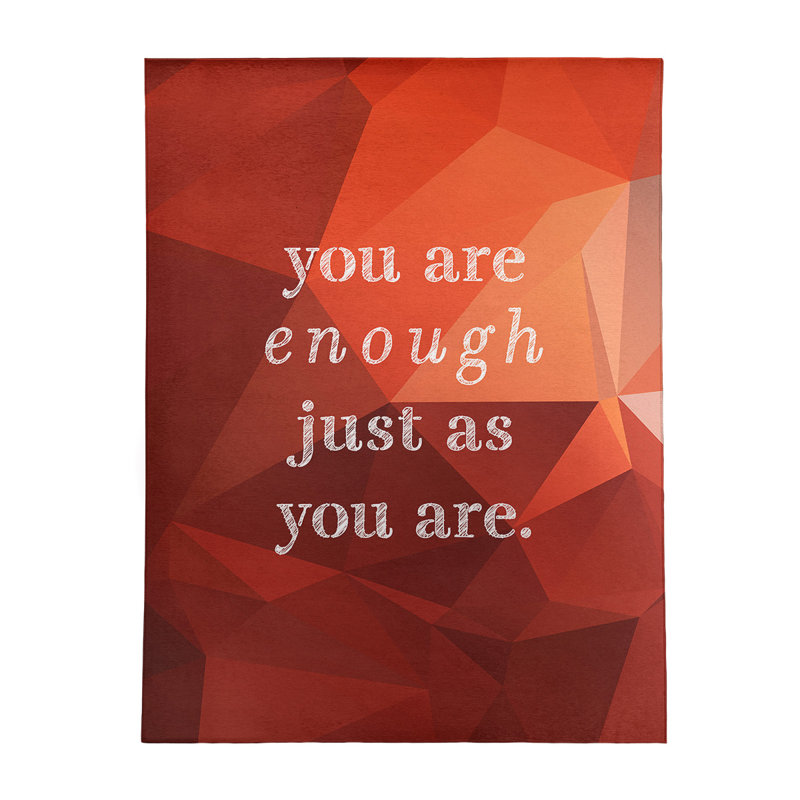 Quotes Chenille Indoor Rug, Rectangle 5' x 7'