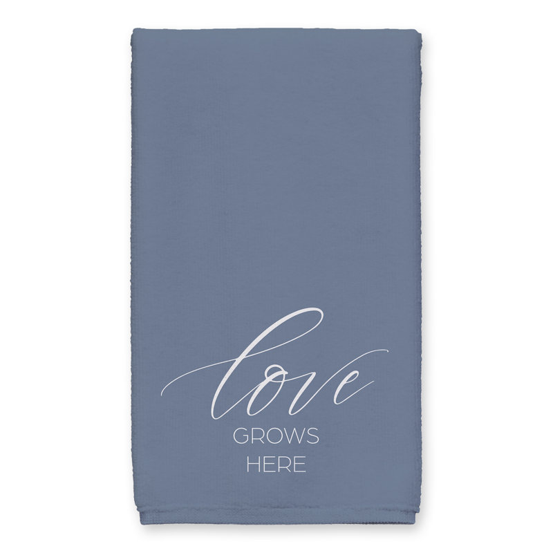 Cotton Plaid Tea Towel Kitchen Towel, Blue