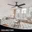 Ventilateur de plafond 52 po-1311448515