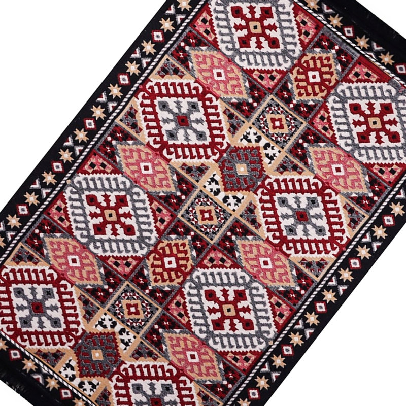 Tapis moderne à double face lavable Liam 3 pi x 5 pi, motif moderne pour le salon, SA25EU
