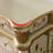 European Hand-Painted Accent Cabinet Sideboard
