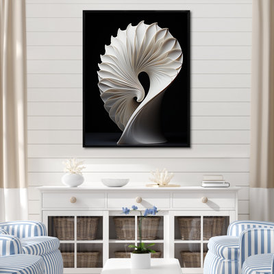" Black And White Onyx Ocean Passage "