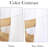 Non-See-Through Off Sheer Curtains 2 Panels, Privacy Rod Pocket & Back Tab Window Treatments Light Filtering for Living Room/Bedroom-1500151801-1500151804