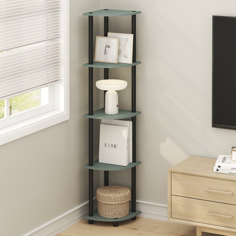 Bhuvan 146.56cm H x 29.46cm W Bookcase