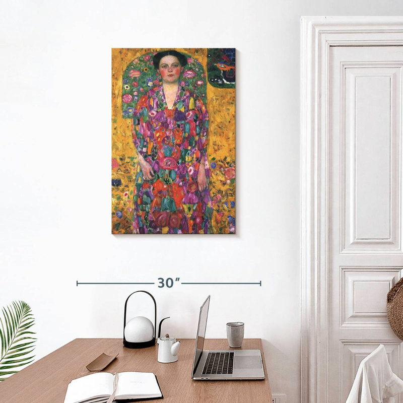 Leisha Portrait Of Eugenia Primavesi 1913, 30" H x 20" W