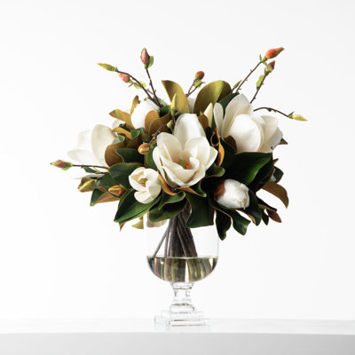 Arrangement illusion d'eau Real Touch Magnolia