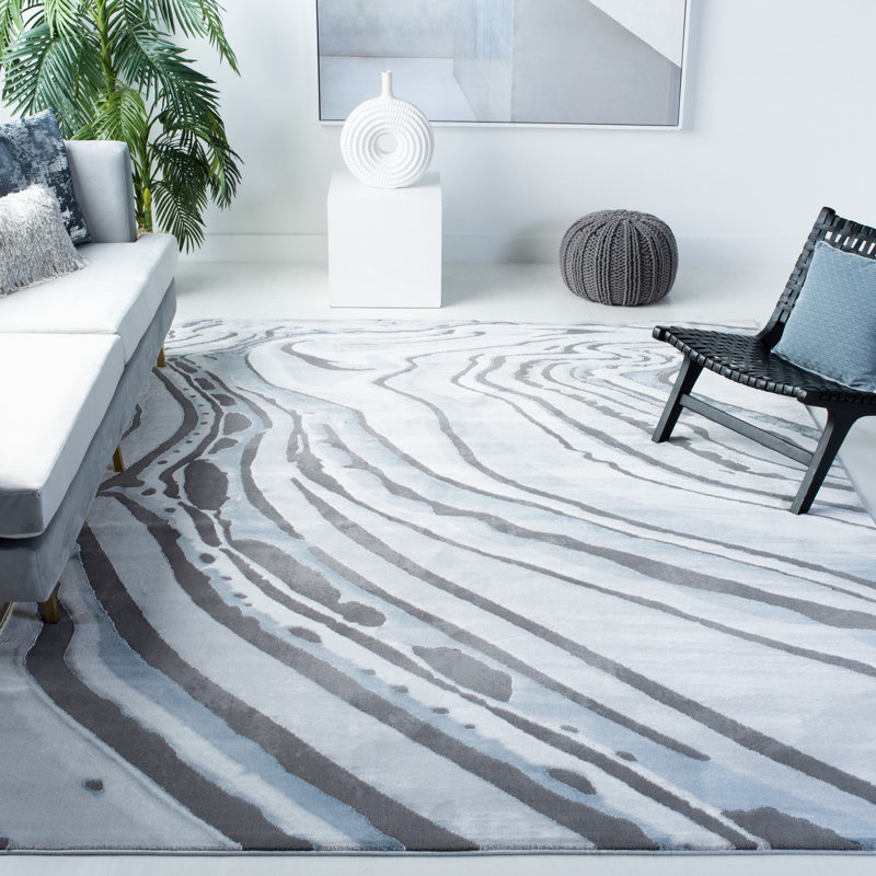 Missy Performance Abstract Rug, Rectangle 9' x 12'