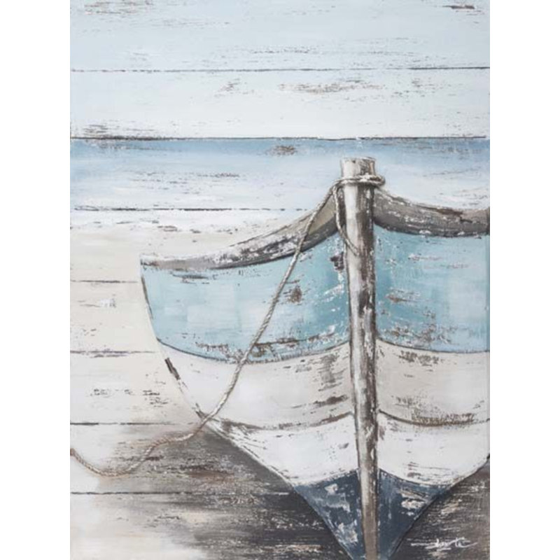 Rustic Marine - Reproduction d'art sur toile encadrée