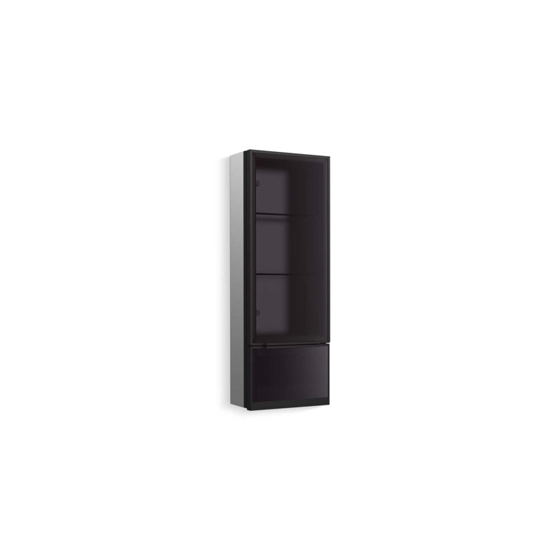 Collage 12 In. X 32 In. Medicine Cabinet With Showcase Glass Left-Hinged, Left Hinged