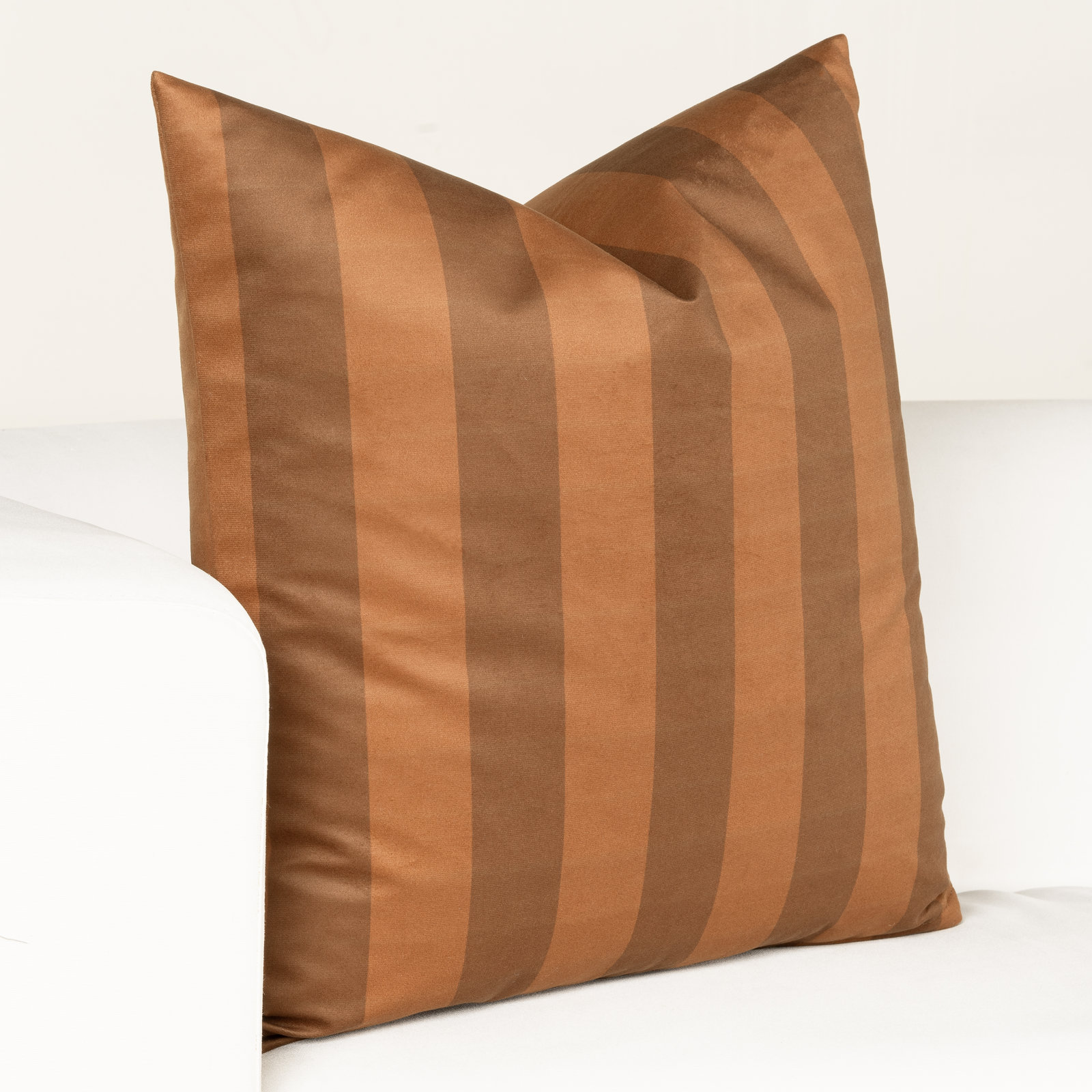 Throw Pillow, Feather, Carmel, 26" x 26"