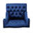 Danni-Lee Tufted High Back Accent Chair Club Chair Upholstered Chair Wingback Chair Living Room Chair-1628536782
