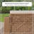 Wicker Armrest Swivel Single Chair