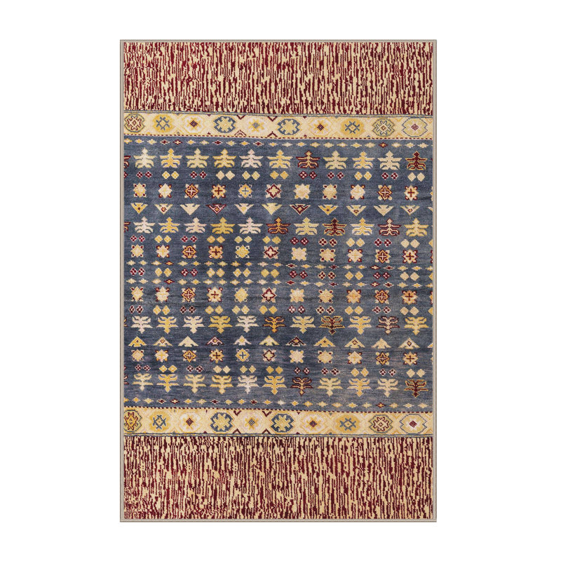 Abstract Indoor Rug, Rectangle 5' x 8'