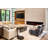 Millner Modern WiFi Recessed Electric Fireplace Insert, Fireplace Heater for Living Room,Timer, Overheating Protection, Touch Screen, Remote, Black-1810084395