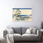 Tea House At Koishikawa The Morning After A Snowfall Classic Traditional Architecture Wall Art Print by Katsushika Hokusai - Wrapped Canvas Print-1851630606