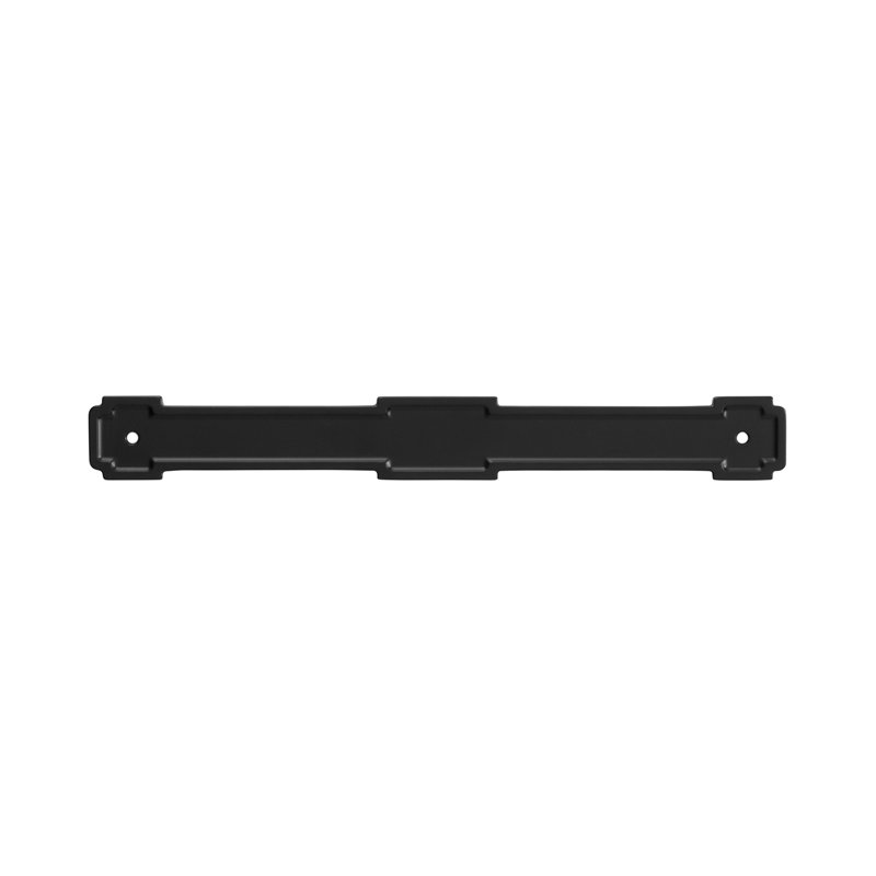 Coventry Collection Pull Backplate, Matte Black