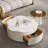 Light luxury modern simple flower coffee table