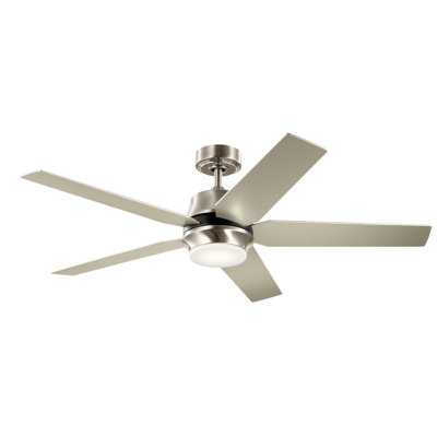 Ventilateur de plafond Kichler Maeve de 132 cm (52 ​​pouces) avec kit d'éclairage DEL et commande murale