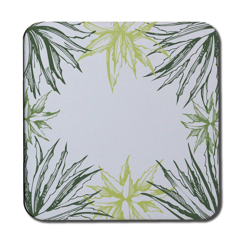 Square 6 Piece Coaster Set