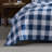 Wrangler Flagstaff Check Cotton Blue Quilt Set, Queen-1844287439