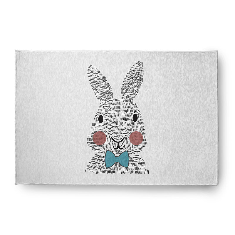 Tapis en chenille nœud papillon, Rectangle 4 pi x 6 pi