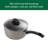 BALLARINI Parma by HENCKELS 10-Piece Forged Aluminum Nonstick Cookware Set, Pots and Pans Set, Granite