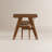 Aderyn Solid Wood 3-Piece Dining Set, Under-Table Open Storage & Tiered Stackable Design Chairs for Small Spaces-443510212