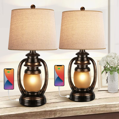 Renz USB Table Lamp