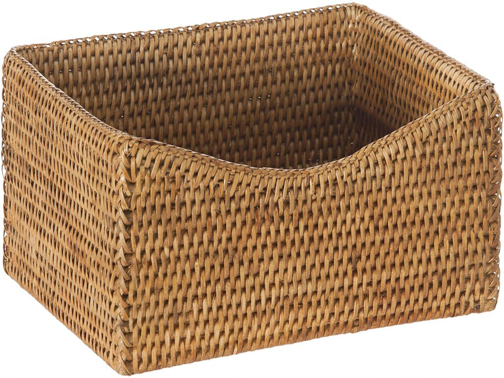 Everard Rattan Basket Beachcrest Home™ 