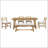 6 Pieces Dining Table Sets