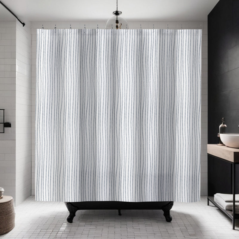 Rideau de douche Coco, Gris